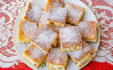 Pehelykönnyű túrós pite