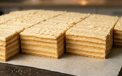 Békebeli mézes sütemény Eta módra