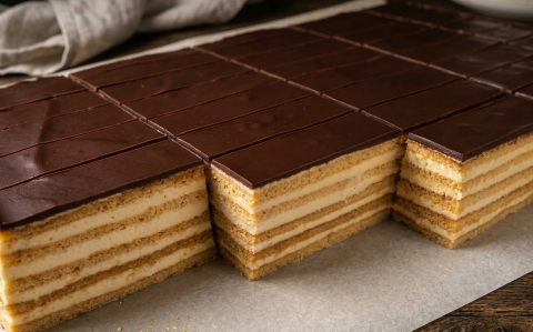 Békebeli mézes sütemény Eta módra