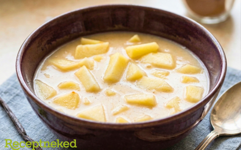 Vaníliapudingos almaleves