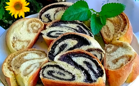 Zalai fodros mákos-diós rétes recept fotóval Zalai fodros mákos-diós rétes