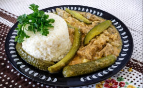 Hentestokány  rizzsel