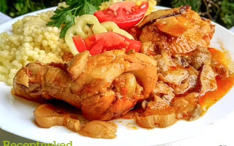 Vargányás csirkepörkölt recept fotóval Vargányás csirkepörkölt