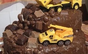 Csokoládés, autós torta