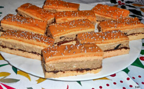 Rumpuncsos szelet oreó kekszes krémmel