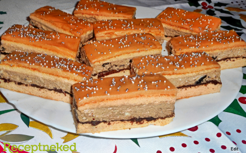 Rumpuncsos szelet oreó kekszes krémmel