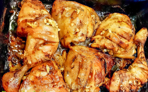 Mézes-mustáros csirkecomb