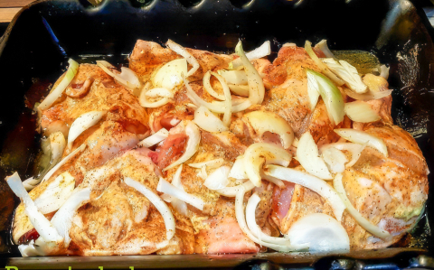 Mézes-mustáros csirkecomb