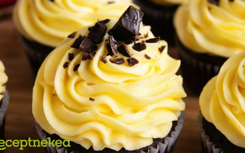 Vanília krémes muffin