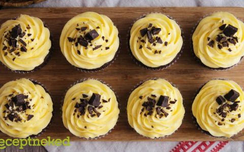 Vanília krémes muffin