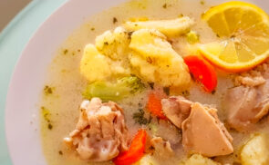 Tárkonyos-tejszínes raguleves