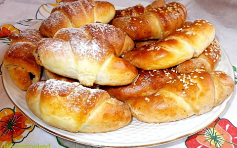 Kelesztés nélküli kifli recept fotóval Kelesztés nélküli kifli