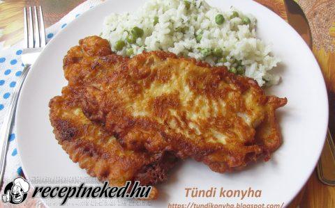 Krémsajtos bundában sült hússzeletek recept fotóval Krémsajtos bundában sült hússzeletek