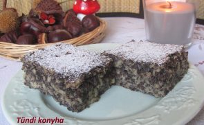 Almás-mákos kevert süti recept fotóval Almás-mákos kevert süti