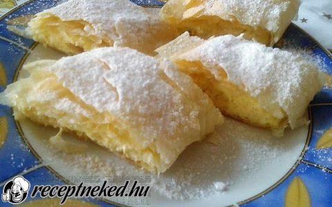 Túrós rétes recept fotóval Túrós rétes