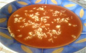 Egyszerű paradicsomos leves