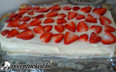 Epres mascarponés krémes recept fotóval Epres mascarponés krémes
