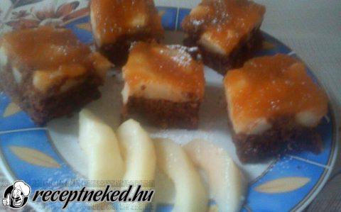 Diós körtelepény recept fotóval Diós körtelepény
