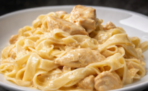 Tejszínes csirkés tészta