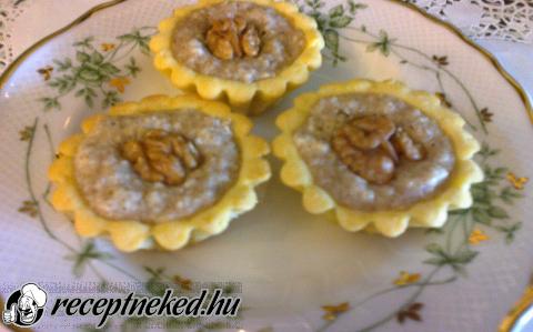 Diós kosárka recept fotóval Diós kosárka
