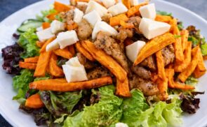 Édesburgonya saláta