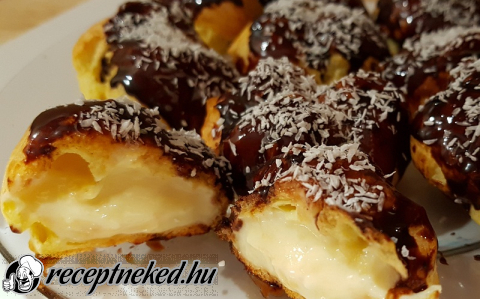 Profiterol recept fotóval Profiterol