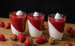 Epres panna cotta