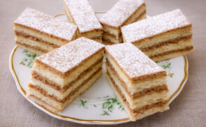 Hatlapos vanília krémmel