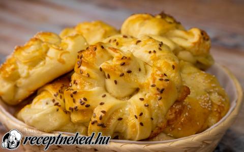 Sajtos turbán recept fotóval Sajtos turbán