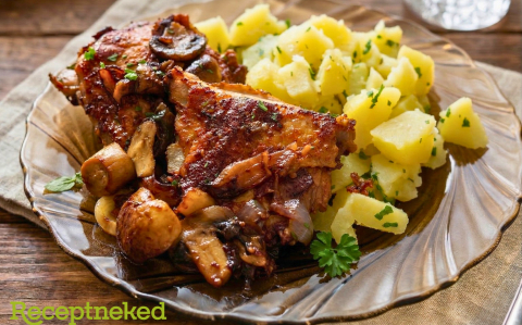 Oldalas fűszeres pácban