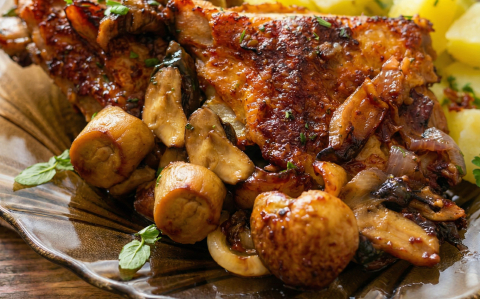 Oldalas fűszeres pácban