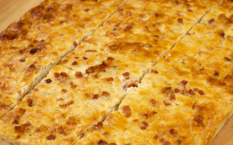 Német hagymatorta recept fotóval Német hagymatorta