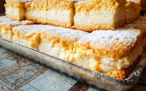 Hamis krémtúrós pite