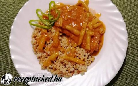 Mediterrán zöldbabos szelet recept fotóval Mediterrán zöldbabos szelet