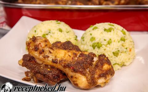 Jamaicai jerk csirke recept fotóval Jamaicai jerk csirke