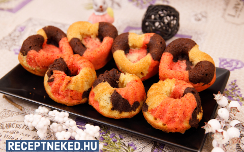 Mini papagáj kuglóf recept fotóval Mini papagáj kuglóf