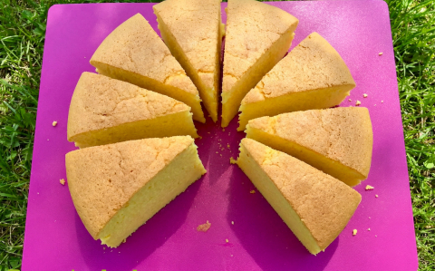 Habkönnyű japán piskóta