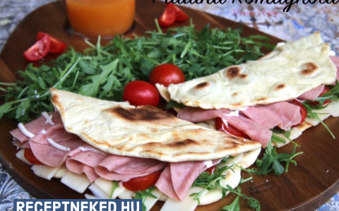 Piadina romagnola recept fotóval Piadina romagnola