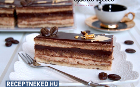 Opera szelet recept fotóval Opera szelet