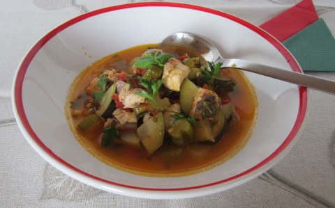 Zöldséges halleves recept fotóval Zöldséges halleves