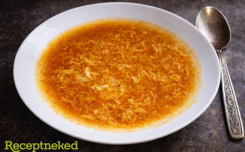 Csurgatott tojásleves