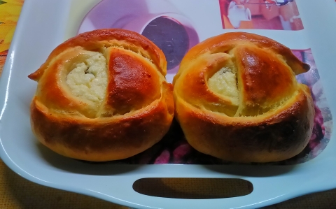 Túrós rózsa bukta recept fotóval Túrós rózsa bukta