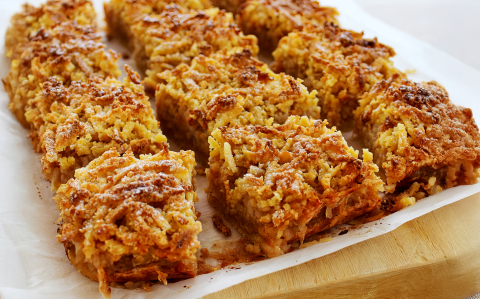 Reszelt almás pite (cukor és gluténmentes) recept fotóval Reszelt almás pite (cukor és gluténmentes)