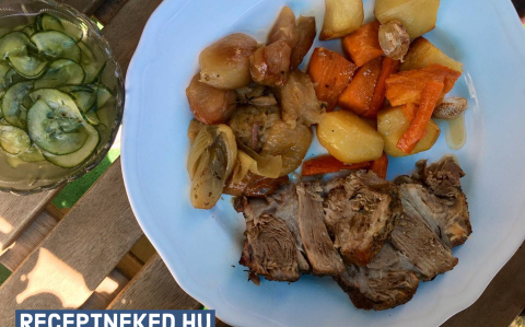 Alma Hagyma Agyon Sult Vajas Tarja Recept Danadi S Kitchen Konyhajabol Receptneked Hu