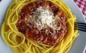 Bolognai spagetti gluténmentesen