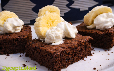 Amerikai brownie kockák