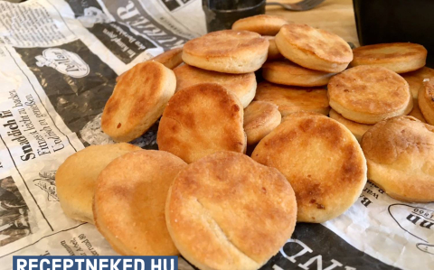 Burgonyás pogácsa recept fotóval Burgonyás pogácsa