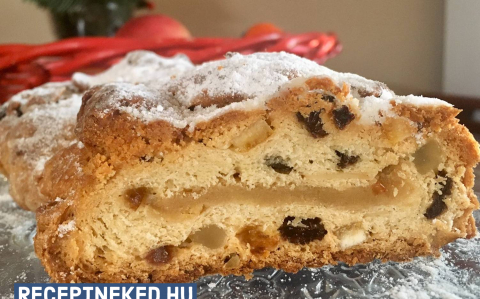 Drezdai marcipános stollen recept fotóval Drezdai marcipános stollen