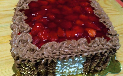 Eper joghurtos csokoládétorta recept fotóval Eper joghurtos csokoládétorta