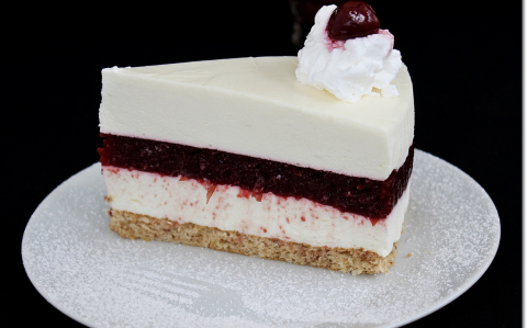 Fehércsokoládés meggytorta recept fotóval Fehércsokoládés meggytorta